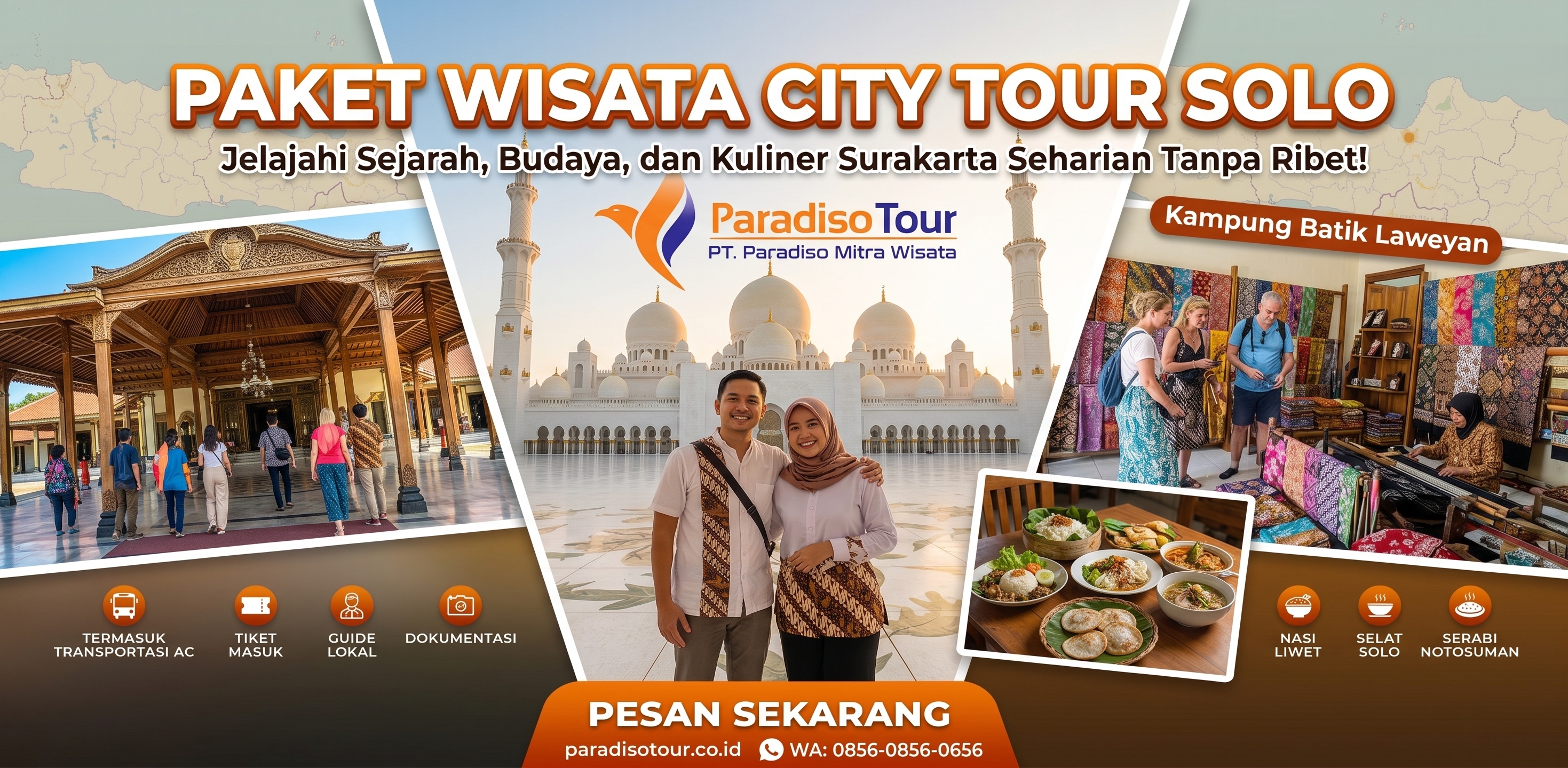 paket wisata city tour solo
