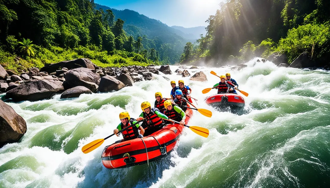 wisata arung jeram serayu