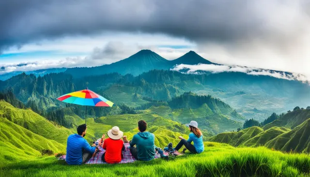 liburan seru dieng