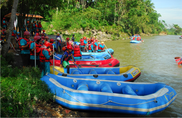 Arung Jeram Sungai Serayu Banjarnegara
