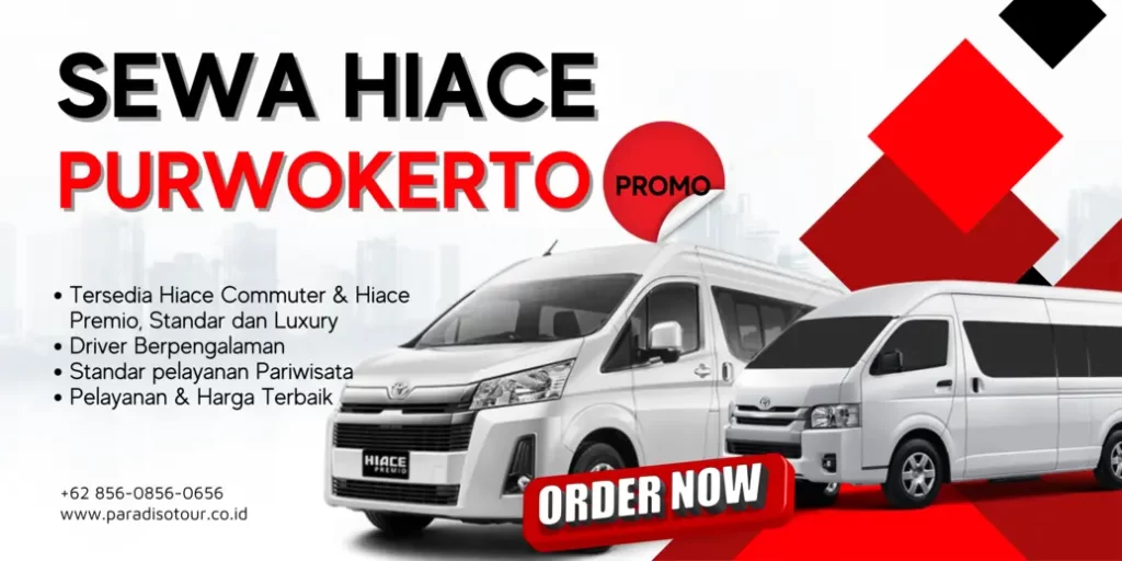 sewa hiace purwokerto