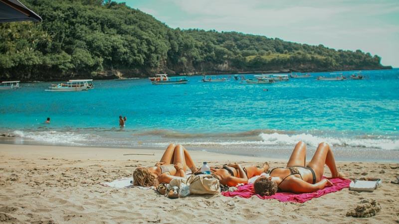 Virgin Beach Karangasem Pantai dengan Sunset dan Sunrise